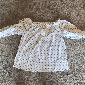 Brand new off the shoulder flowy top